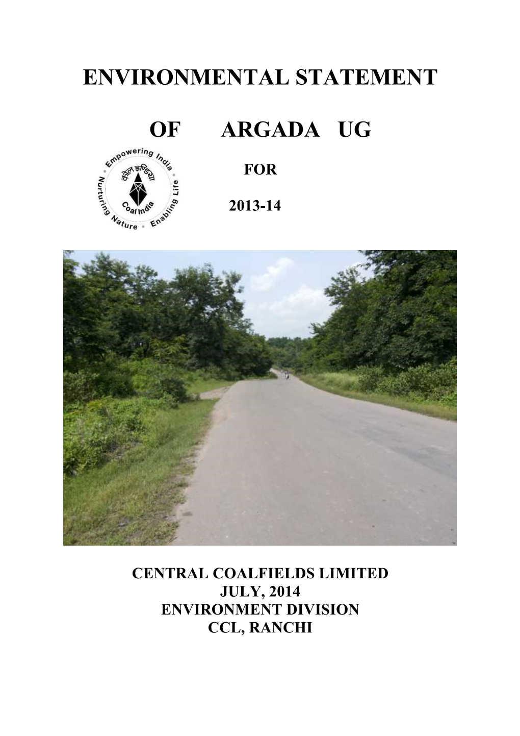 Environmental Statement of Argada Ug