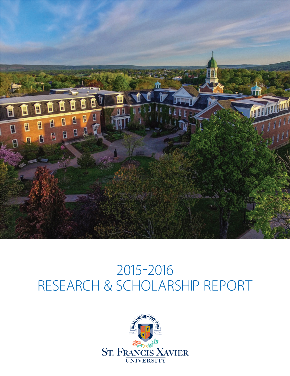 2015-2016 Research & Scholarship Report