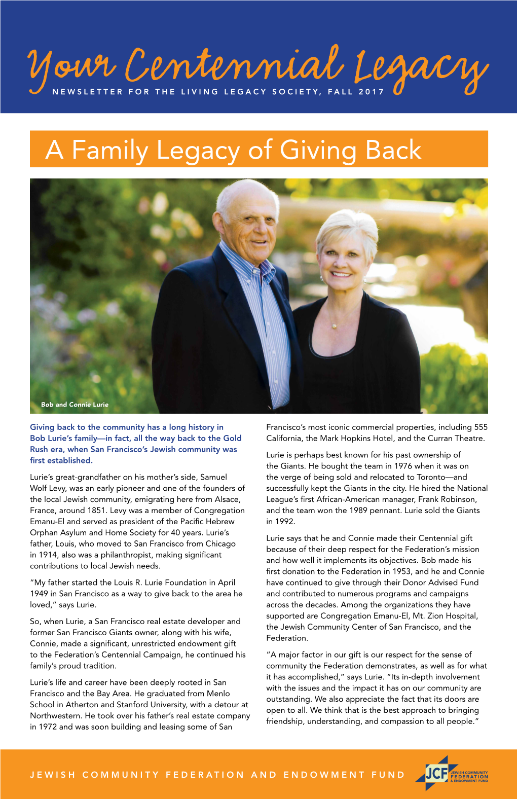 A Family Legacy of Giving Back