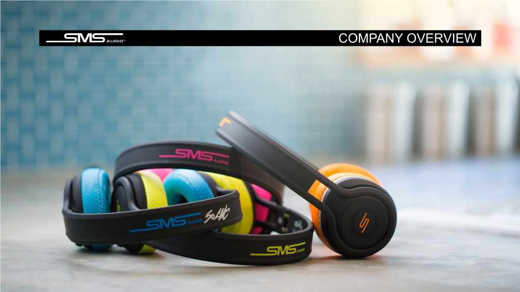 Company Overview Who Is Sms Audio