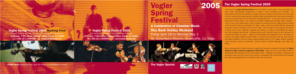 Vogler Spring Festival 2005