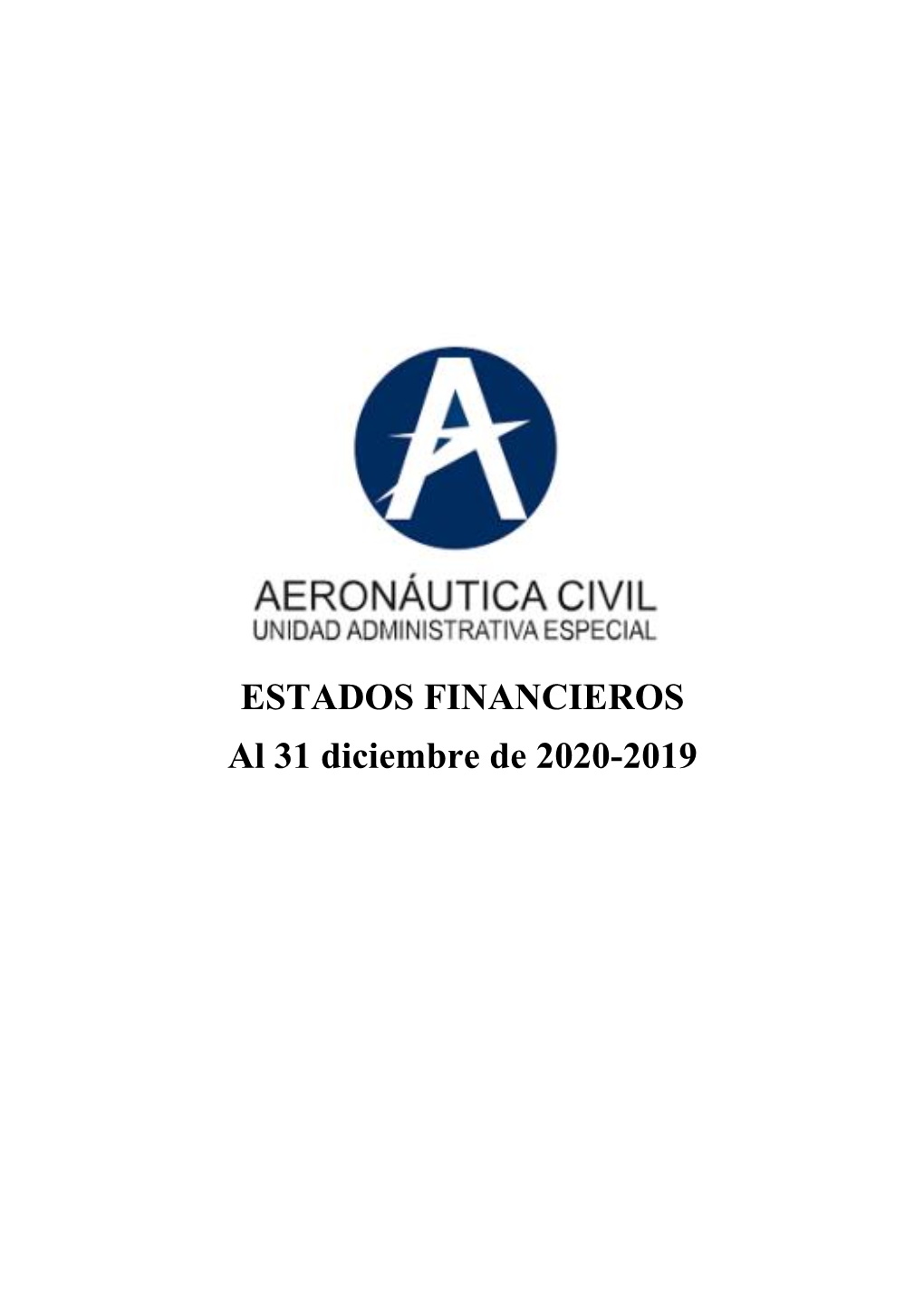 ESTADOS FINANCIEROS Al 31 Diciembre De 2020-2019