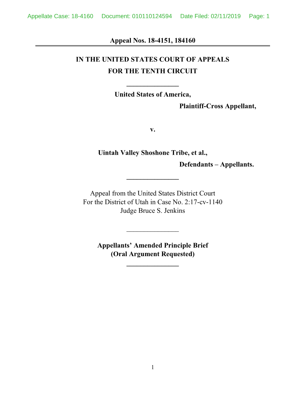 Appellant Brief