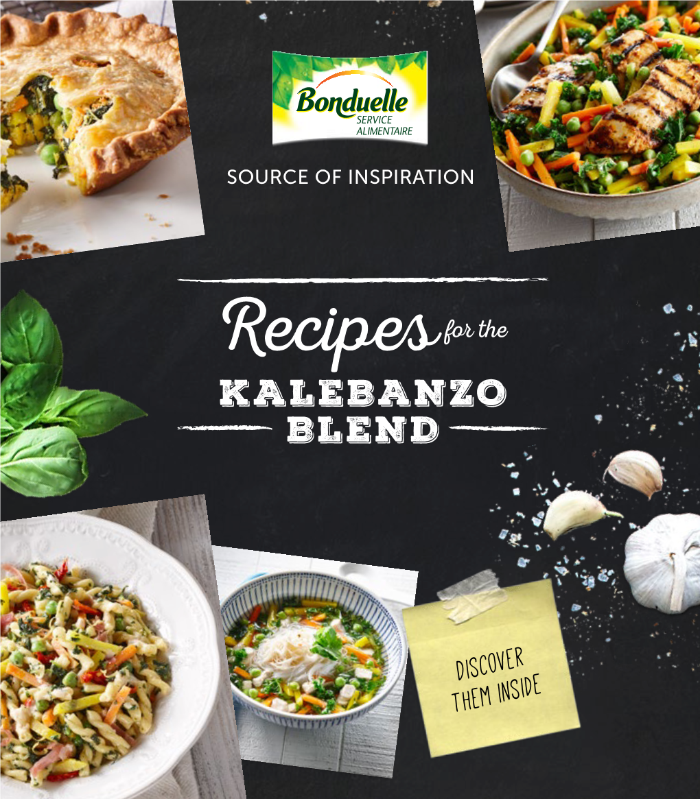Recipes for the Kalebanzo Blend