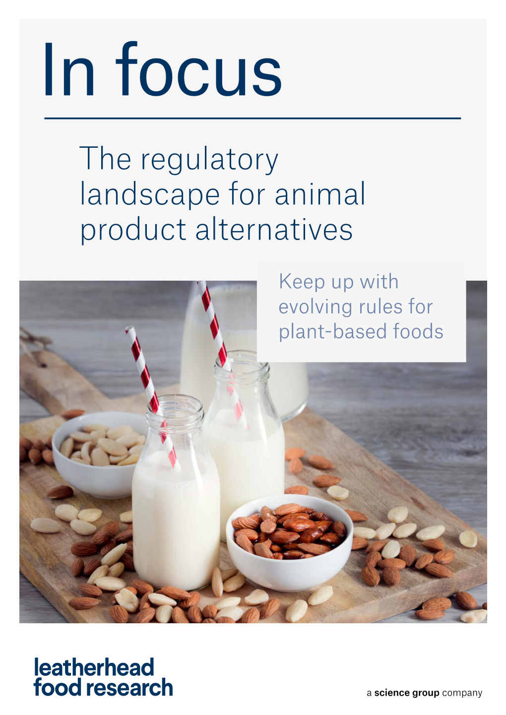 The Regulatory Landscape for Animal Product Alternatives