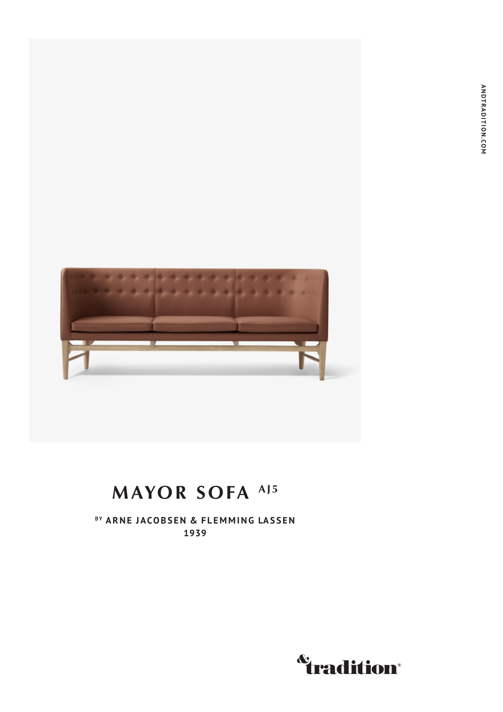 Mayor Sofa by &Tradition