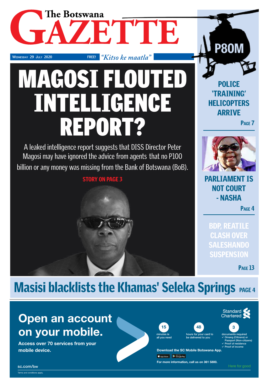 Masisi Blacklists the Khamas' Seleka Springs Page 4