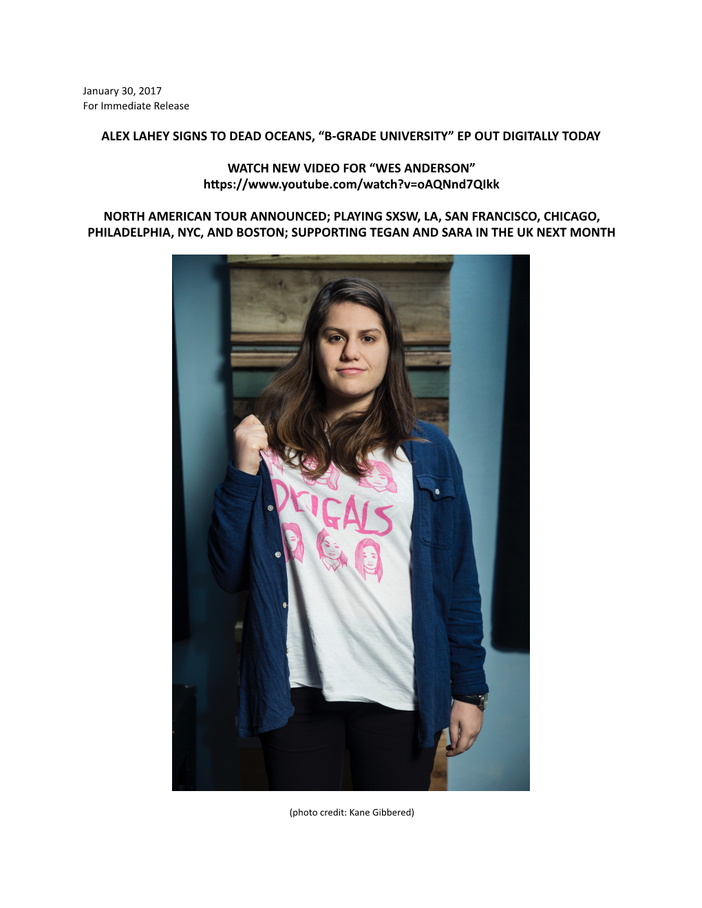 Alex Lahey Signs to Dead Oceans, “B-Grade University” Ep out Digitally Today