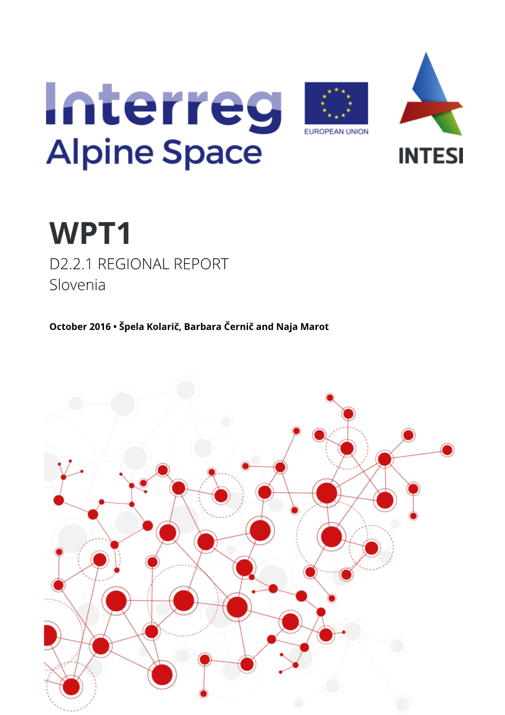 D2.2.1 REGIONAL REPORT Slovenia