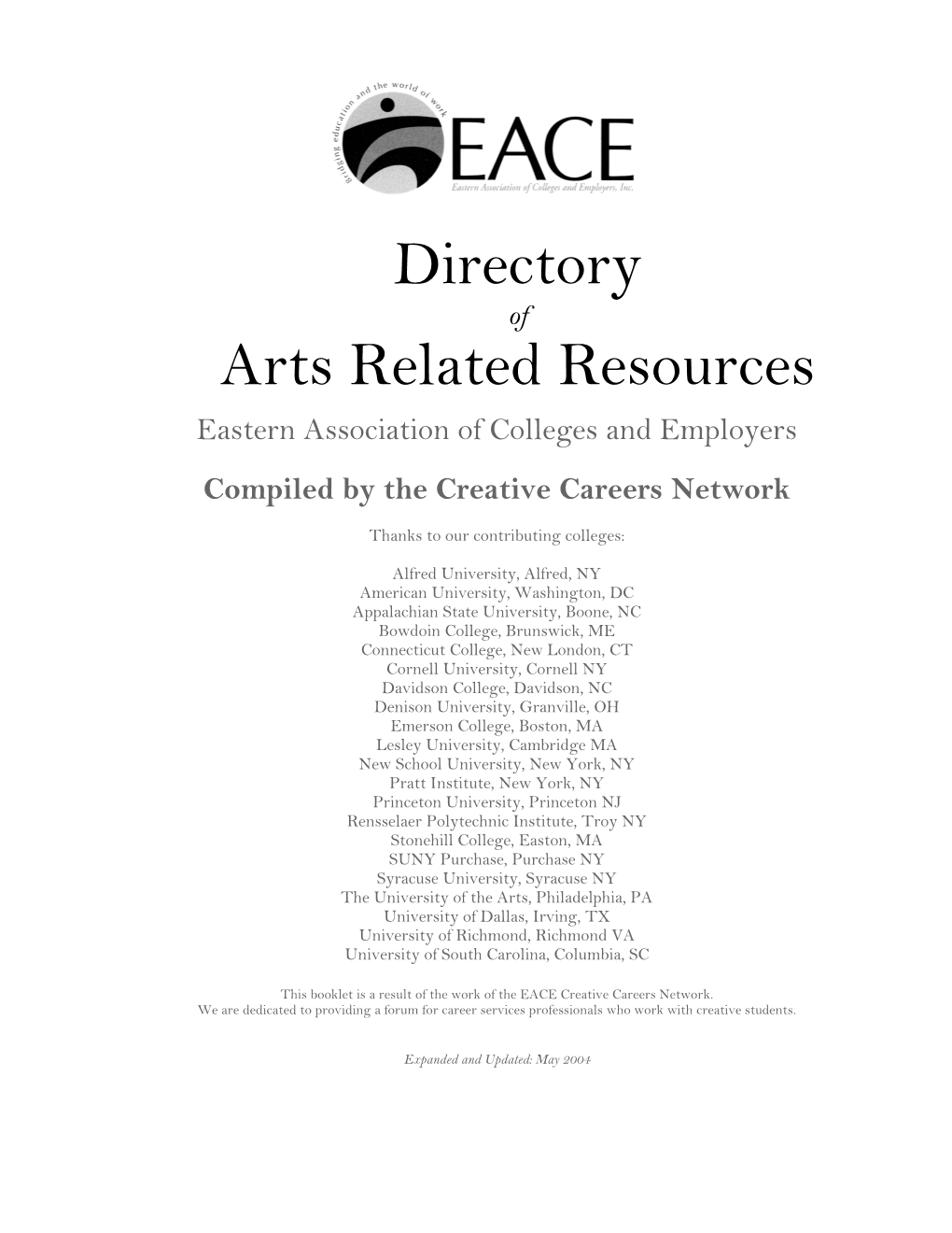 Directory Arts Related Resources