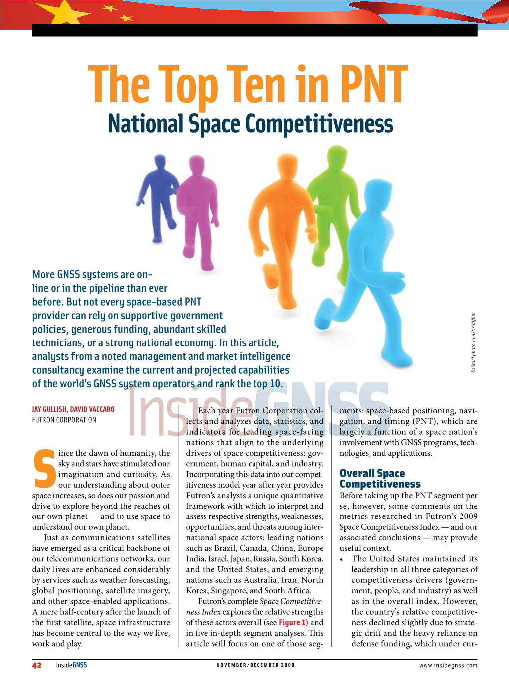 The Top Ten in PNT National Space Competitiveness