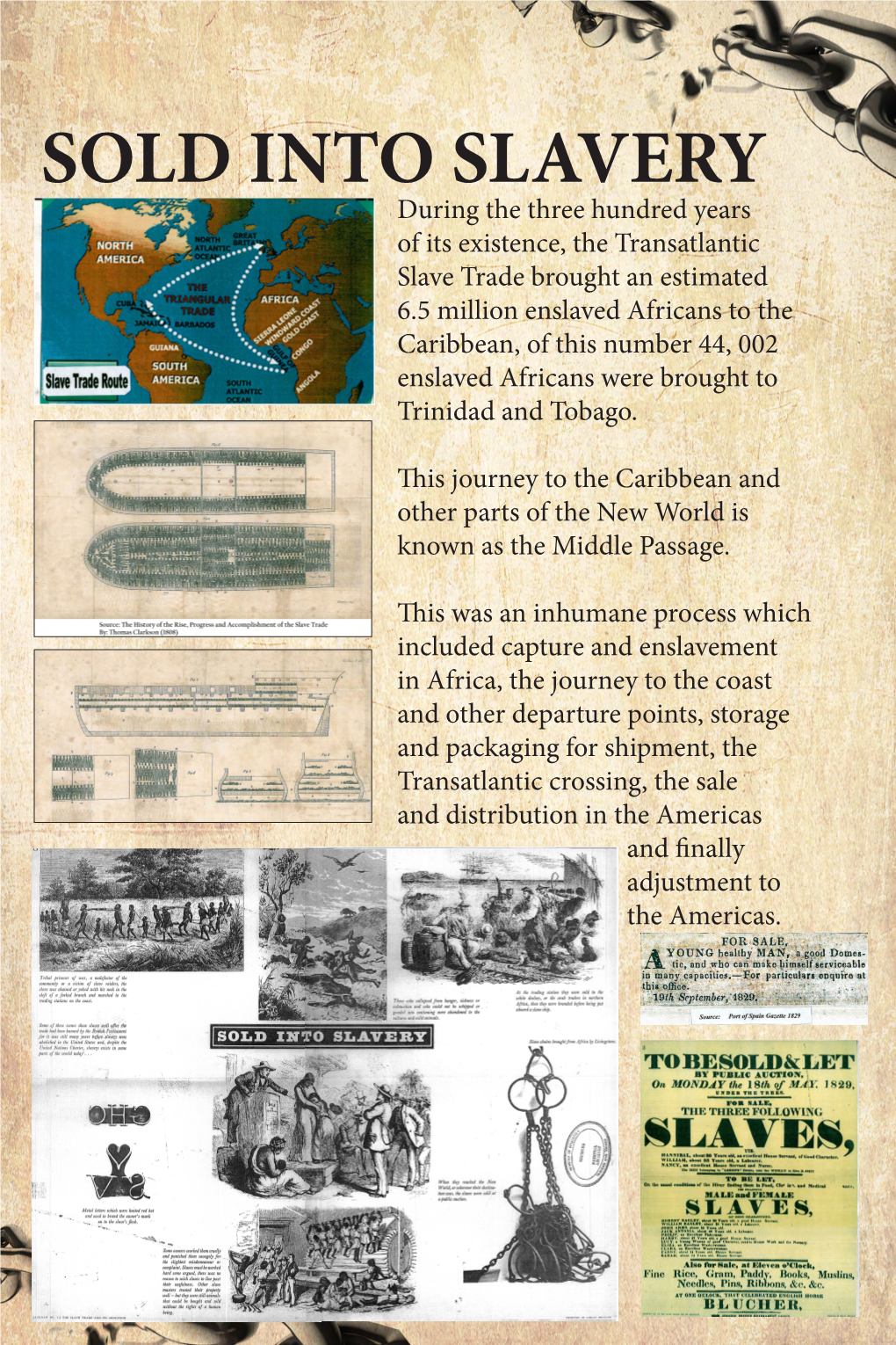 During the Three Hundred Years of Its Existence, the Transatlantic Slave Trade Brought an Estimated 6.5 Million Enslaved African