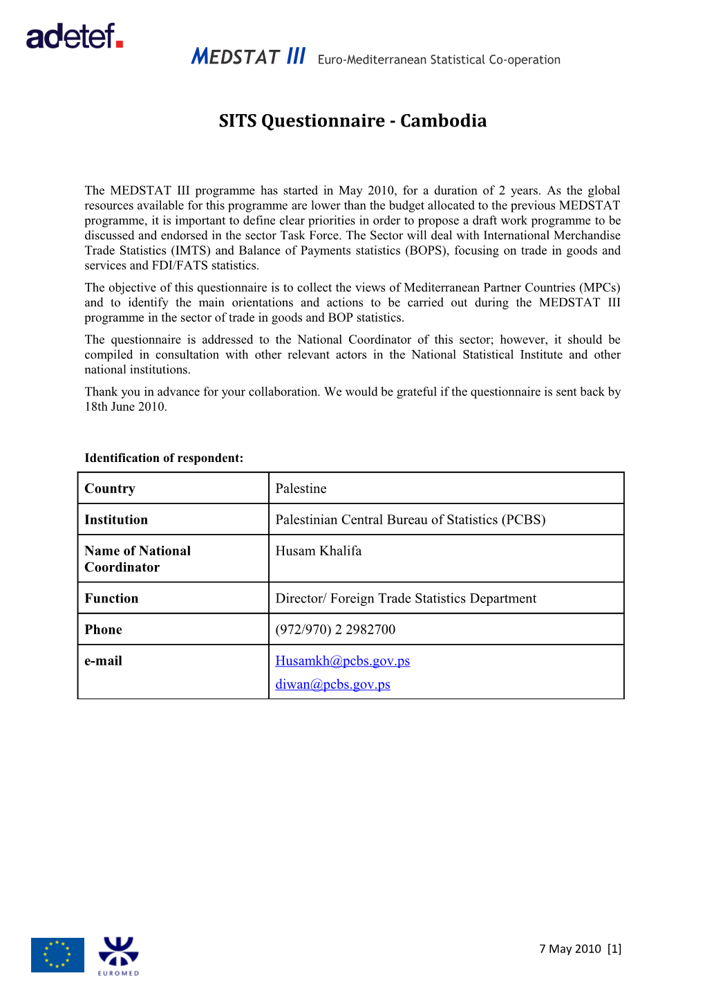 EU ASEAN Statistical Capacity-Building Programme