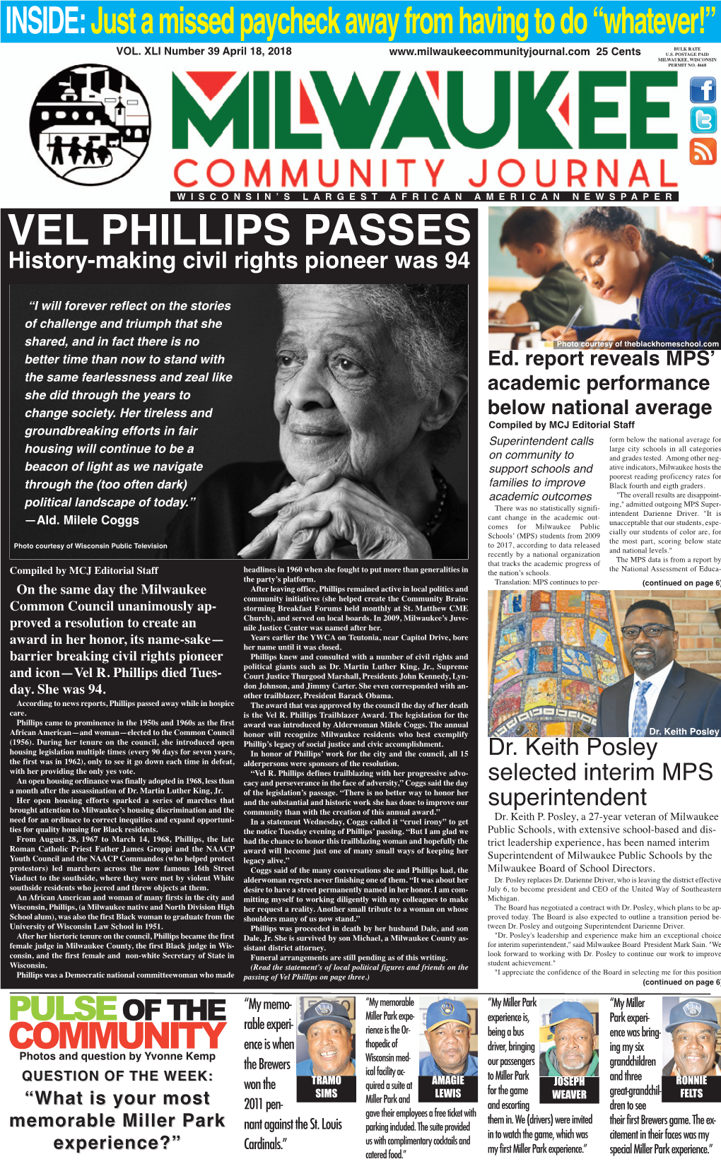 Vel Phillips Passes