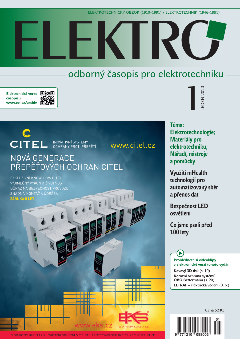 Odborný Časopis Pro Elektrotechniku