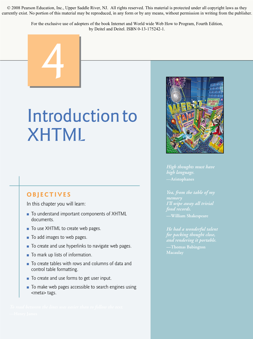 Introductionto XHTML