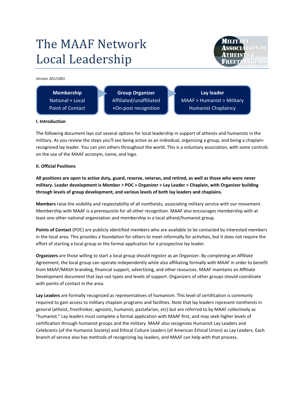Local Leadership