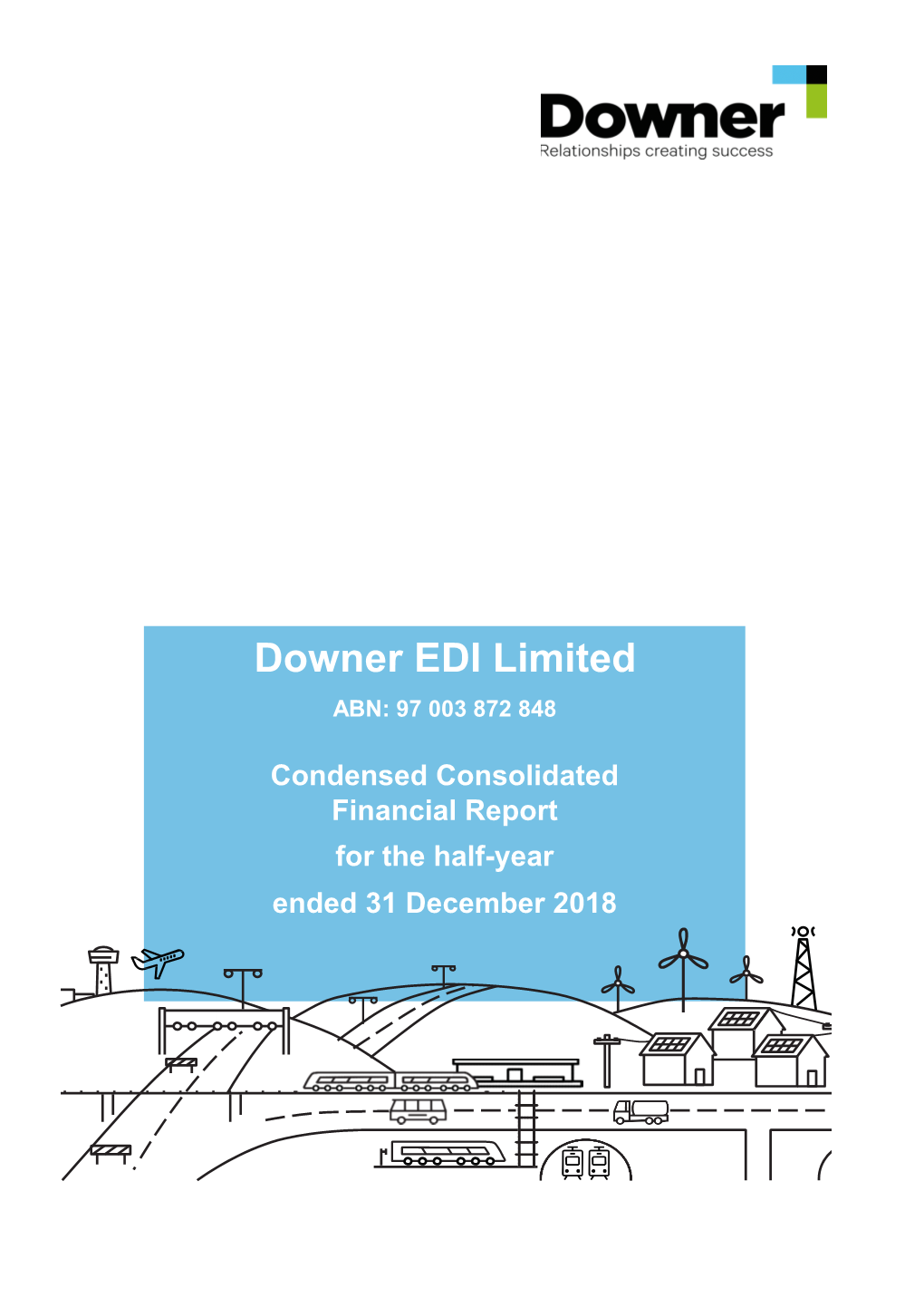 Downer EDI Limited ABN: 97 003 872 848