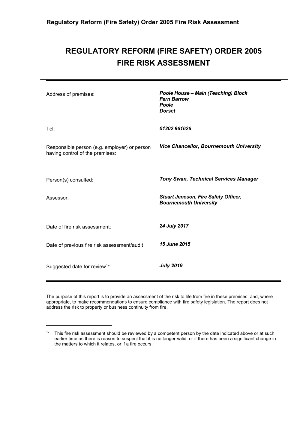 Fire-Safety-Risk-Assessment-Poole-House-Main-Block