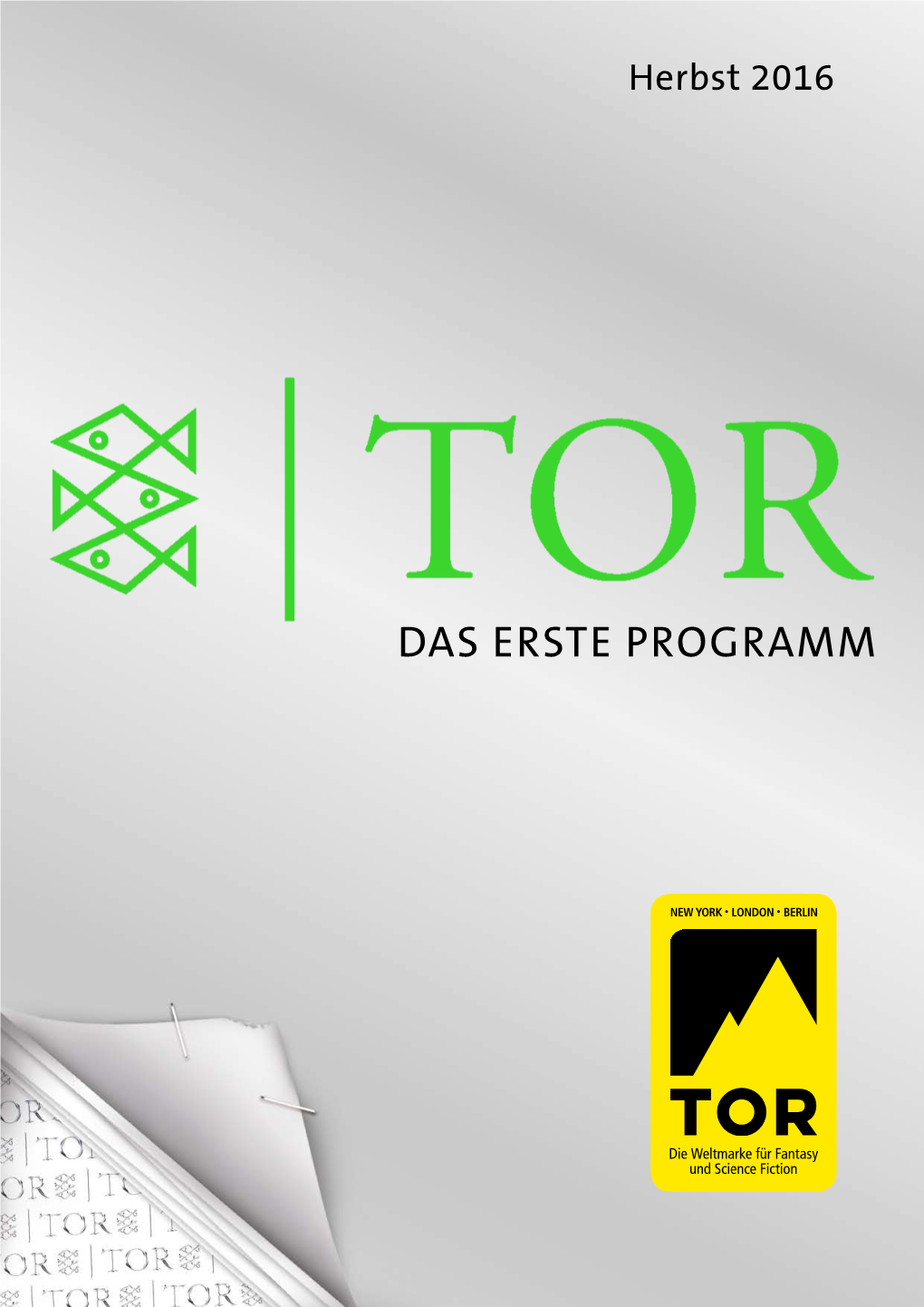 Fischer TOR Programmvorschau Herbst 2016