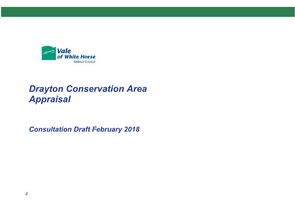 Drayton Conservation Area Appraisal