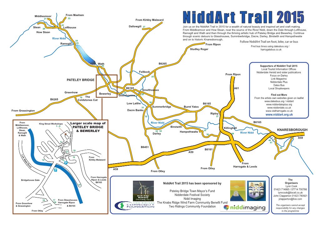 Nidd Art Trail Map1