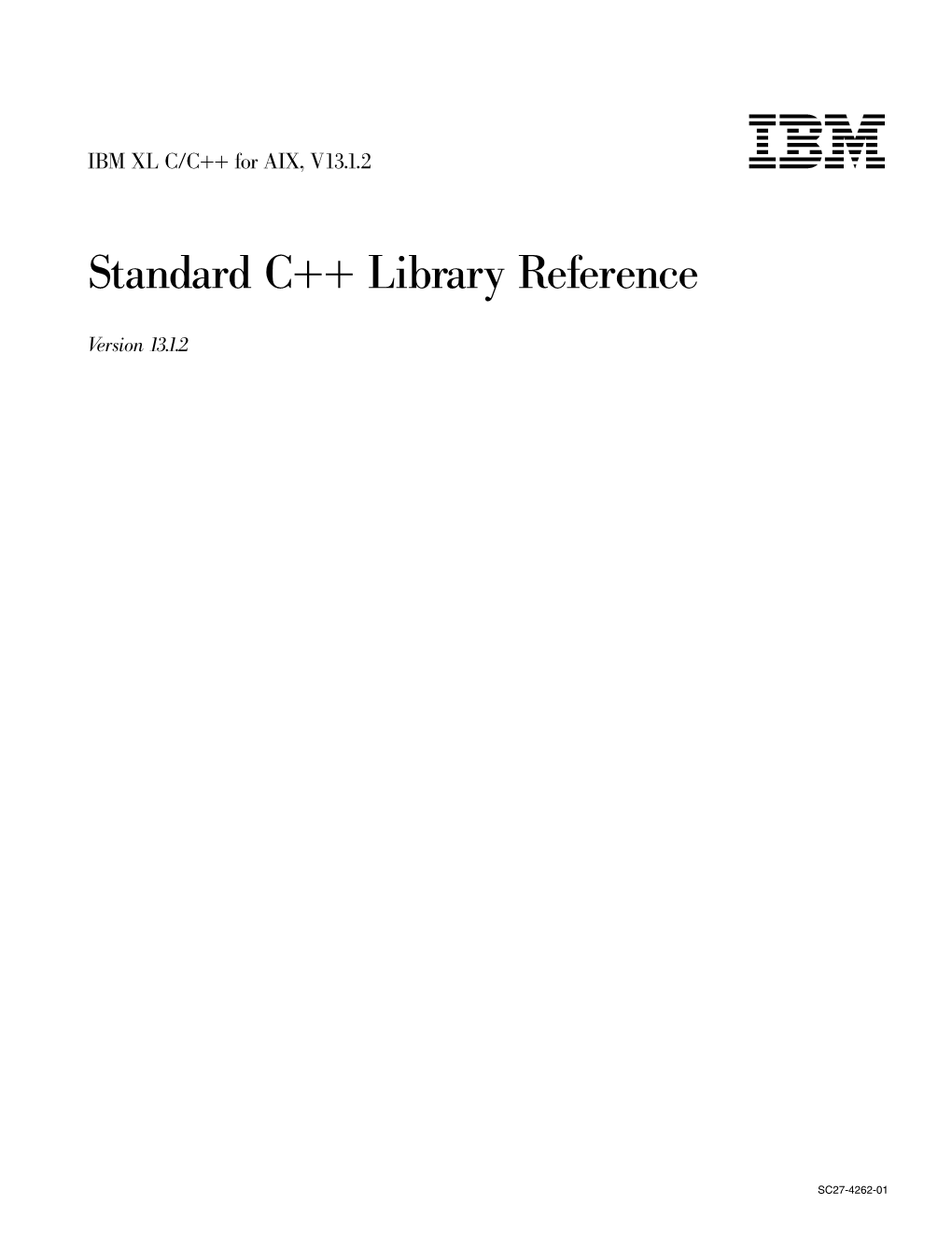 Standard C++ Library Reference