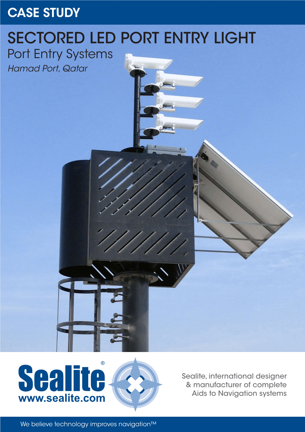 SECTORED LED PORT ENTRY LIGHT Port Entry Systems Hamad Port, Qatar