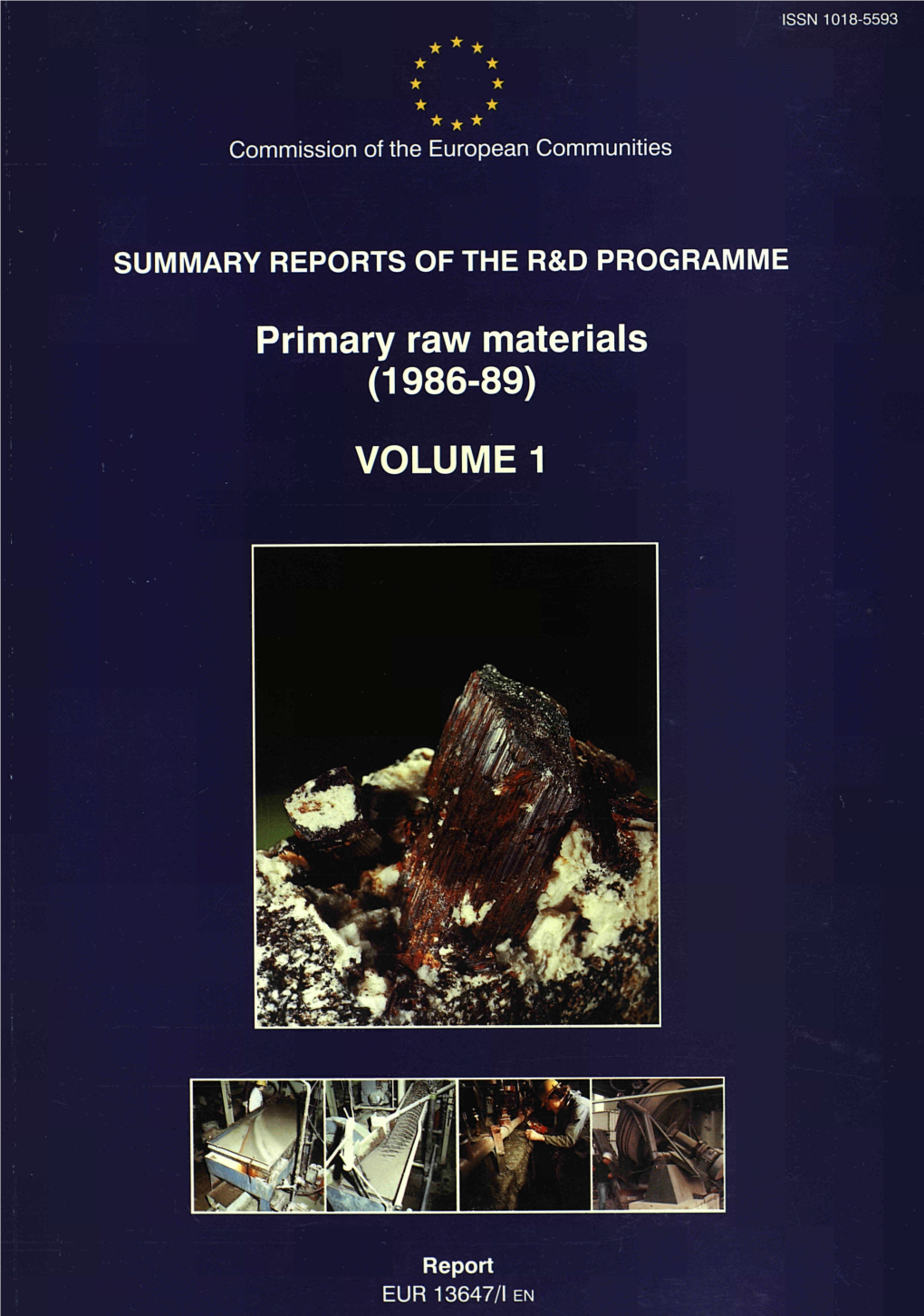 Primary Raw Materials (1986-89)
