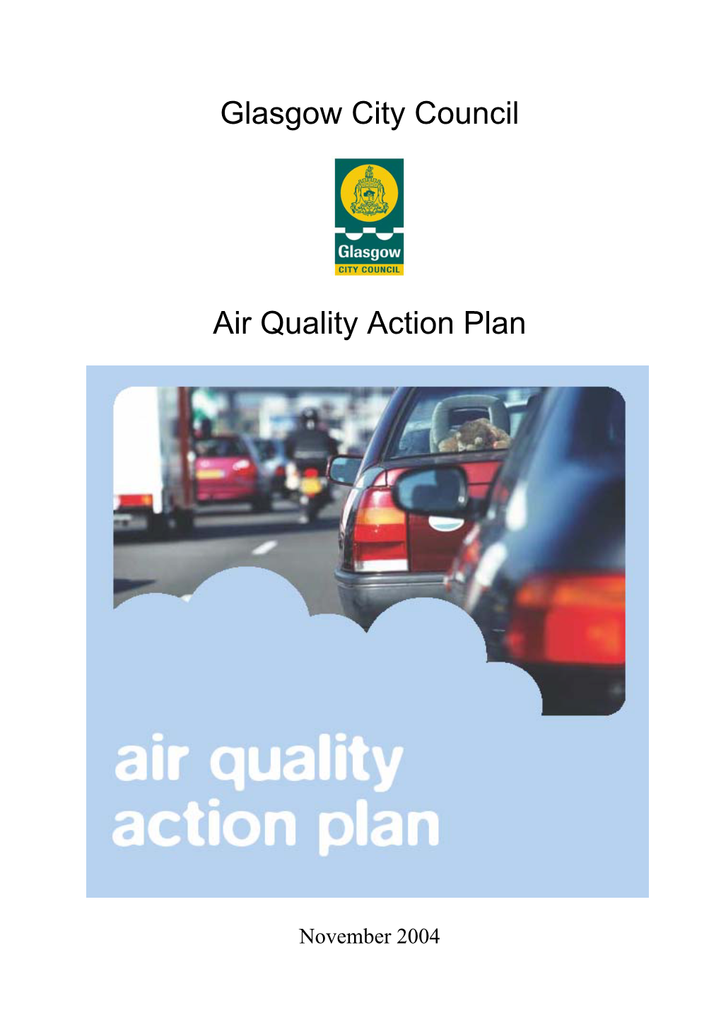 Glasgow City Council Air Quality Action Plan