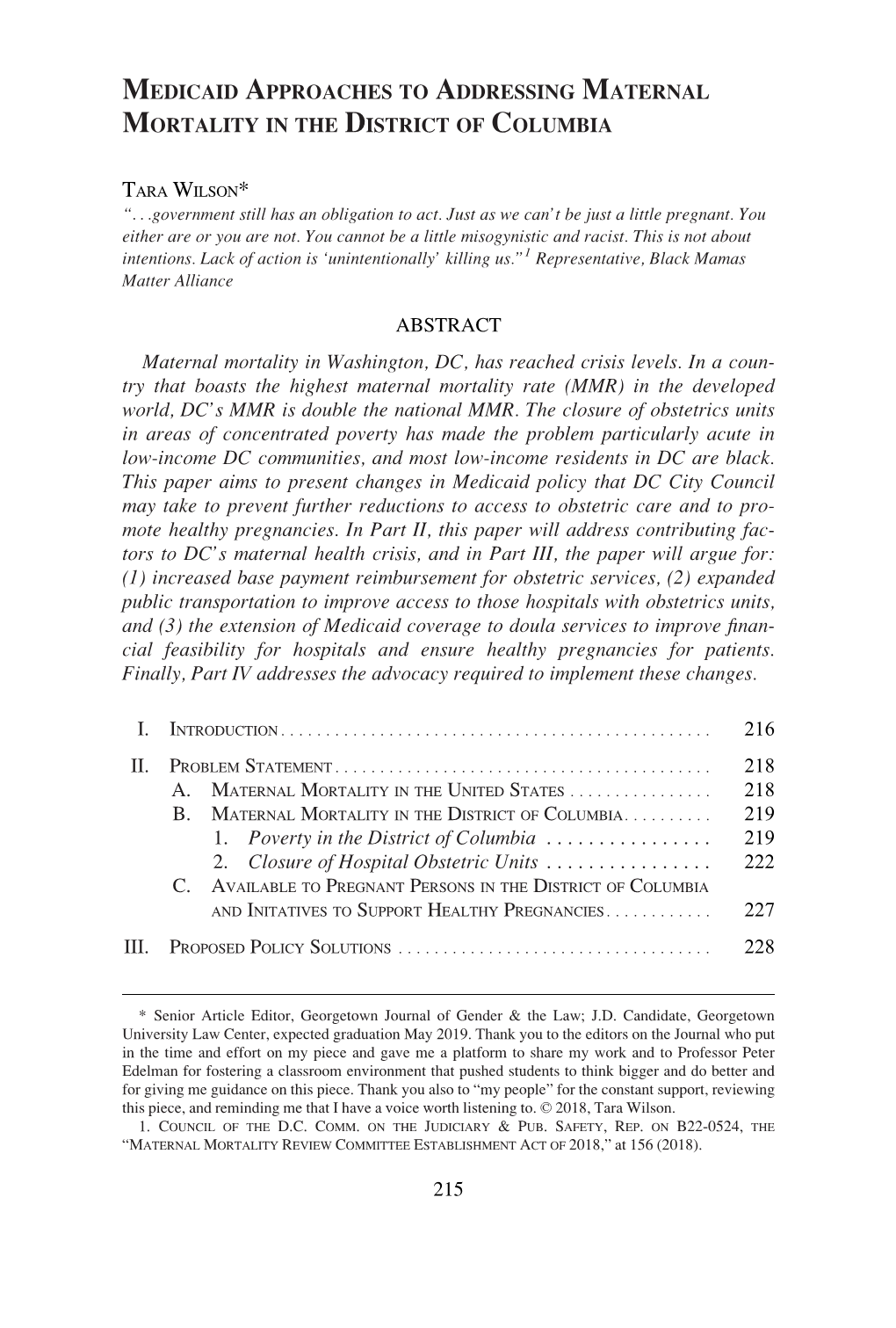 Reading Medicaid Approaches to Addressing Maternal Mortality in The