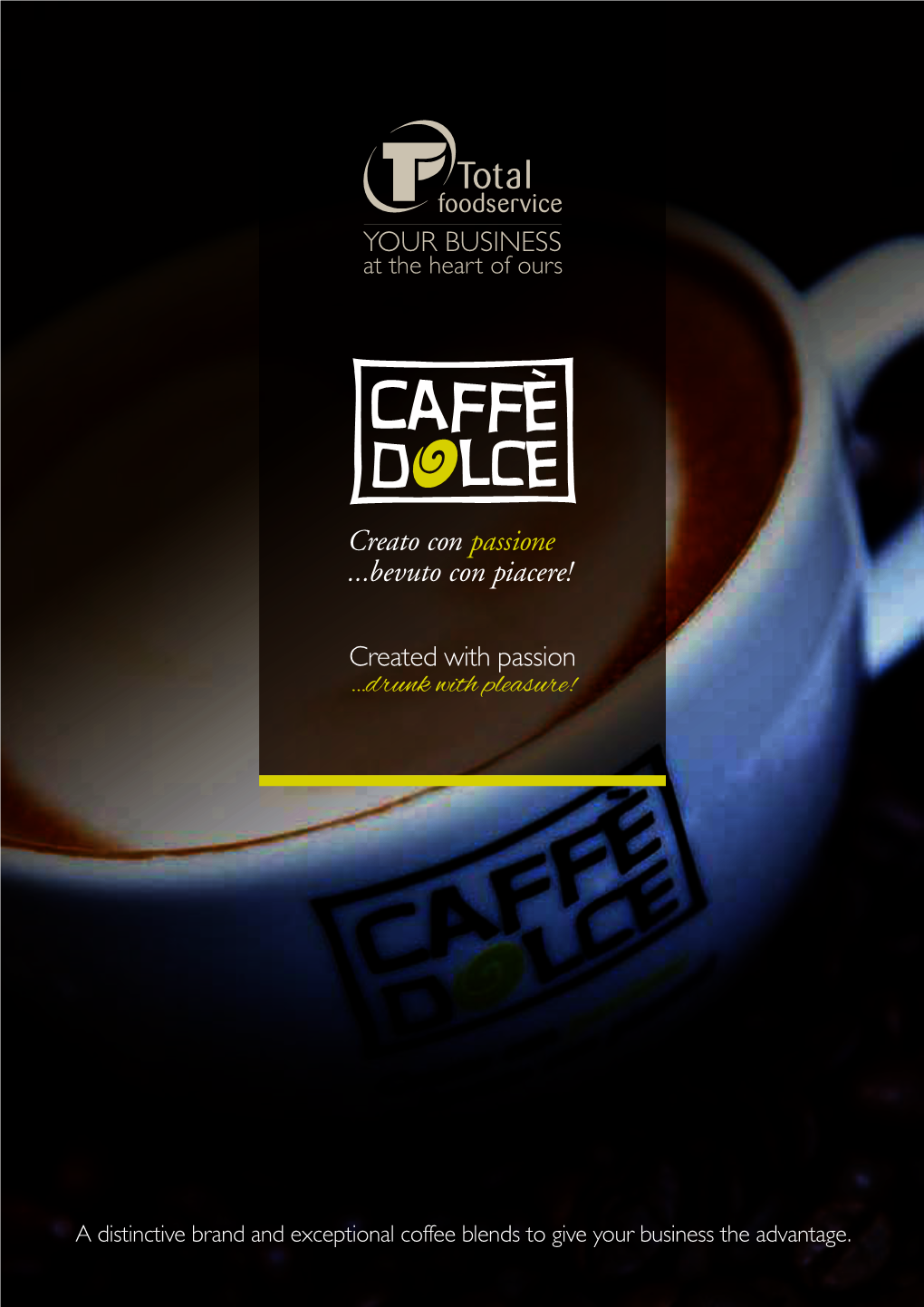 Total Foodservice's Caffe Dolce Range