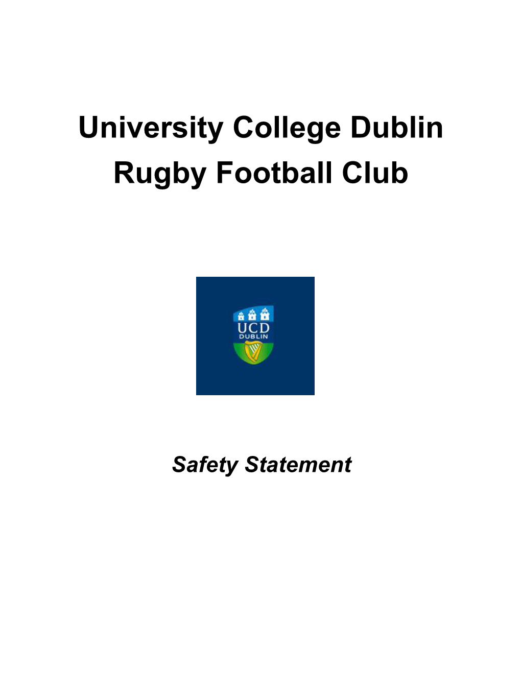 University College Dublin Rugby Football Club