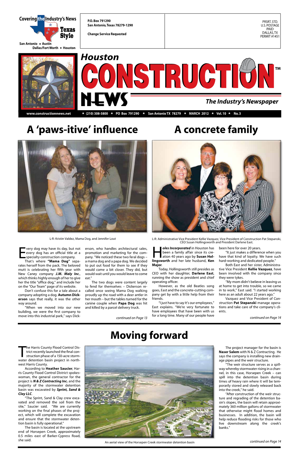 Houston CONSTRUCTIONCONSTRUCTION™ the Industry’S Newspaper