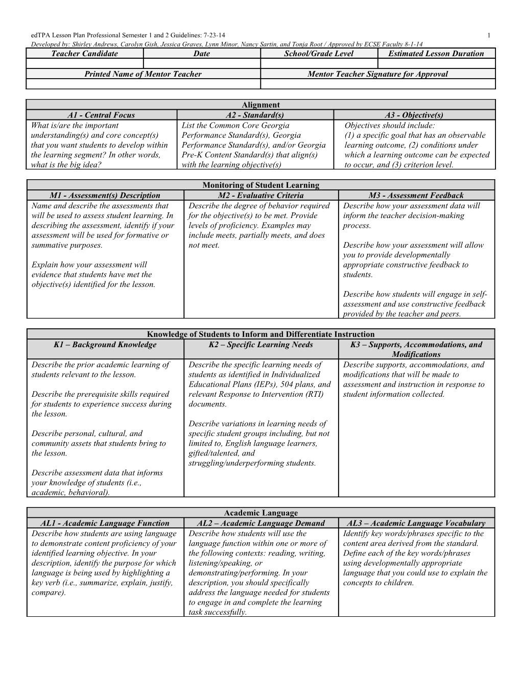 Instructional Strategies and Learning Tasks