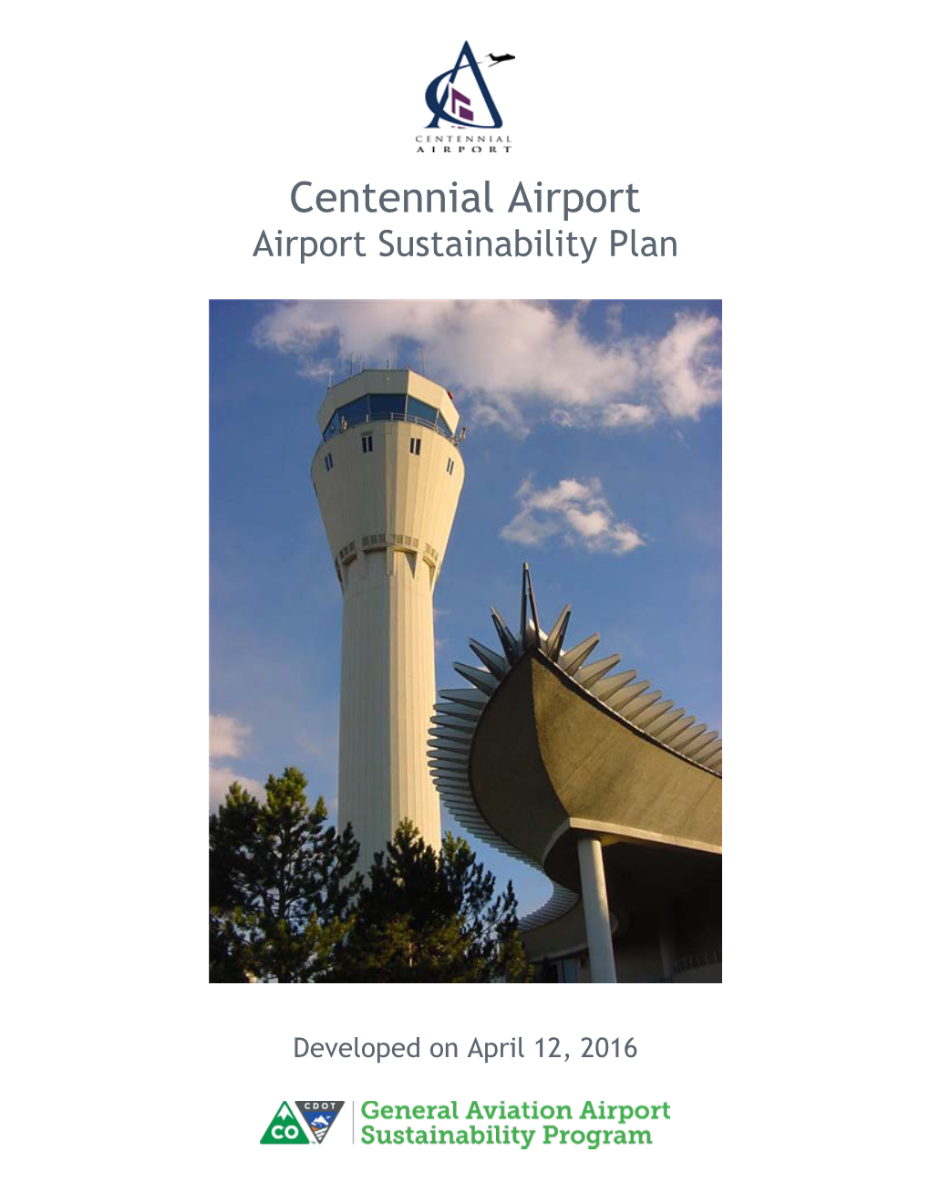Centennial Airport Airport Sustainability Plan