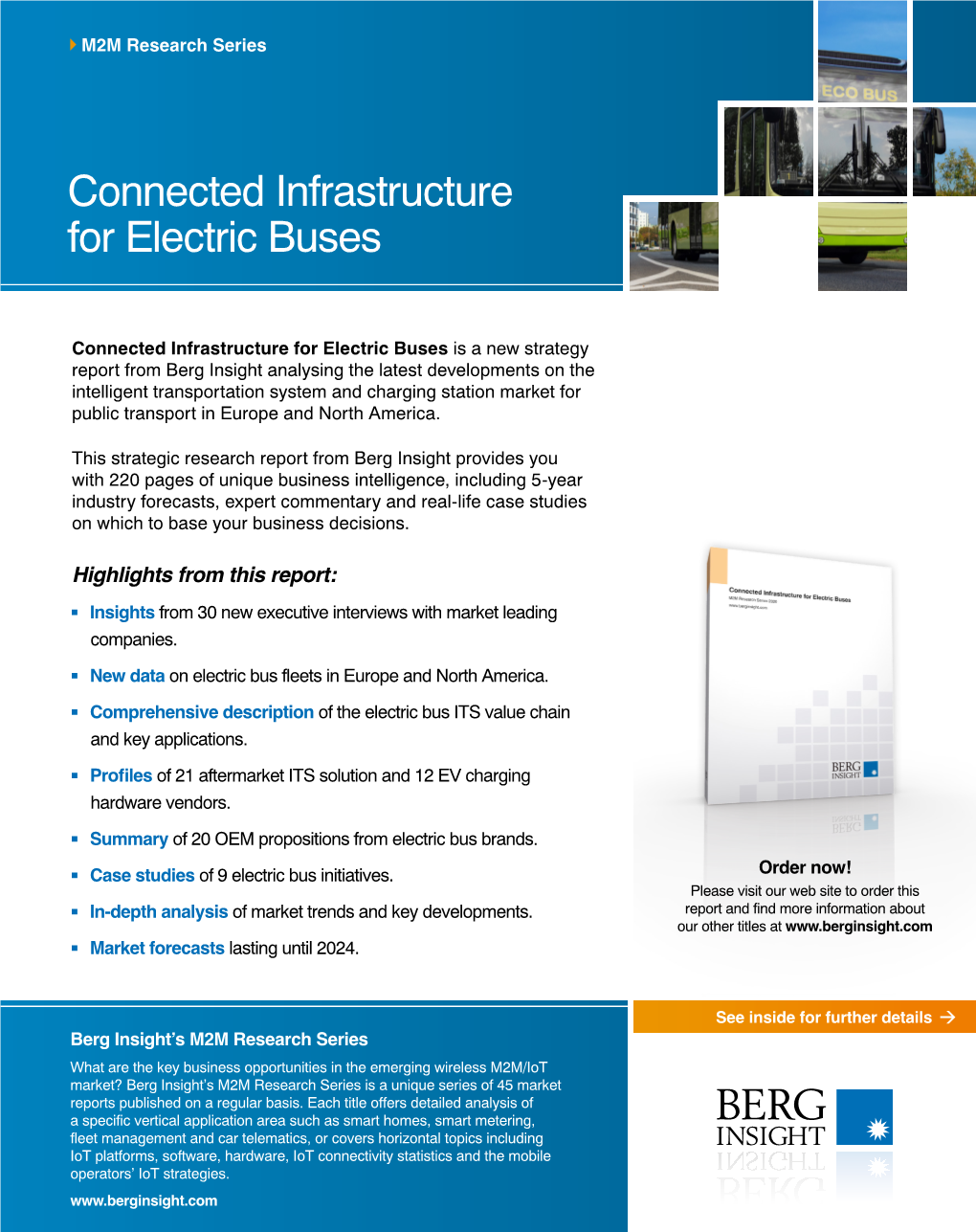 Connected Infrastructure for Electric Buses