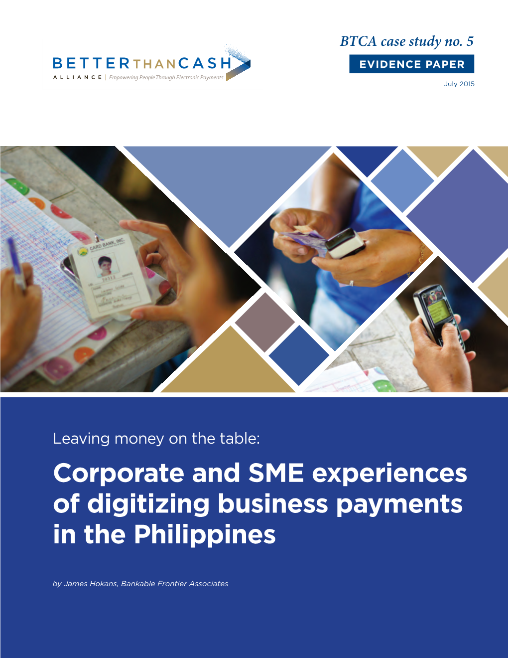 Corporate and SME Experiences of Digitizing Business Payments in the Philippines