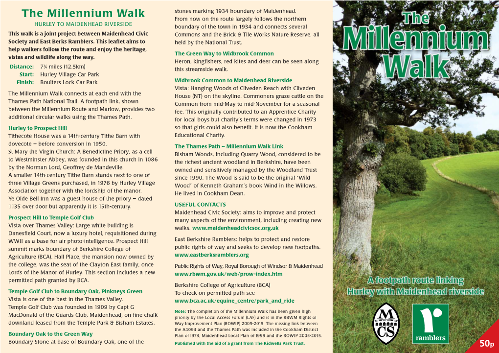 The Millennium Walk