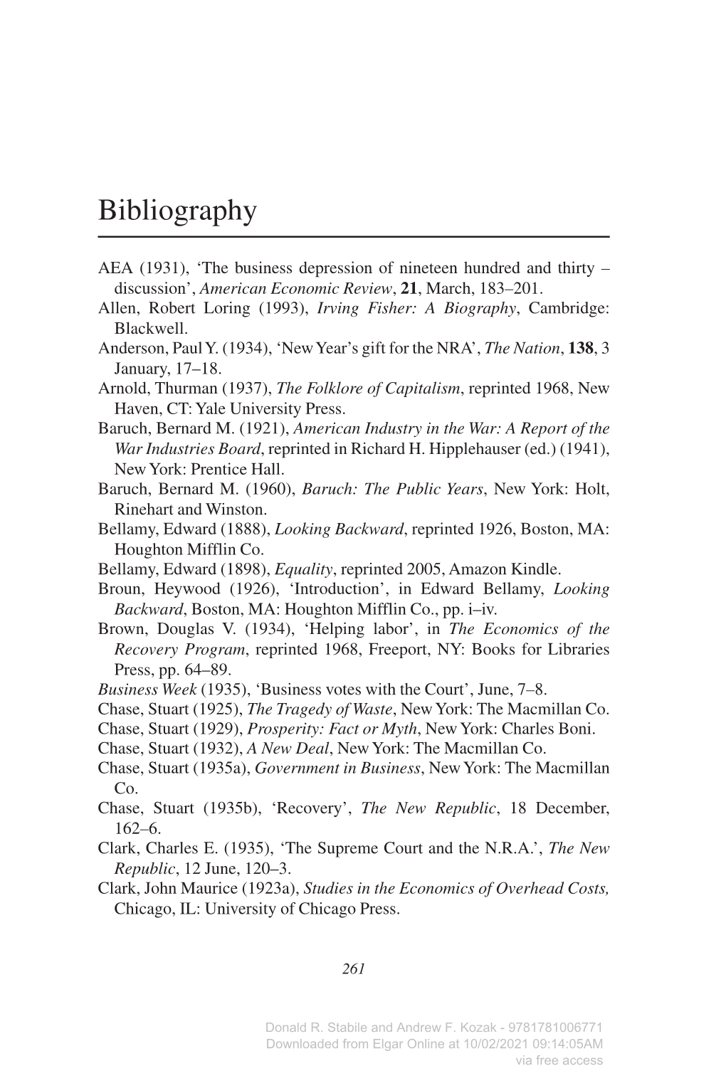 Bibliography