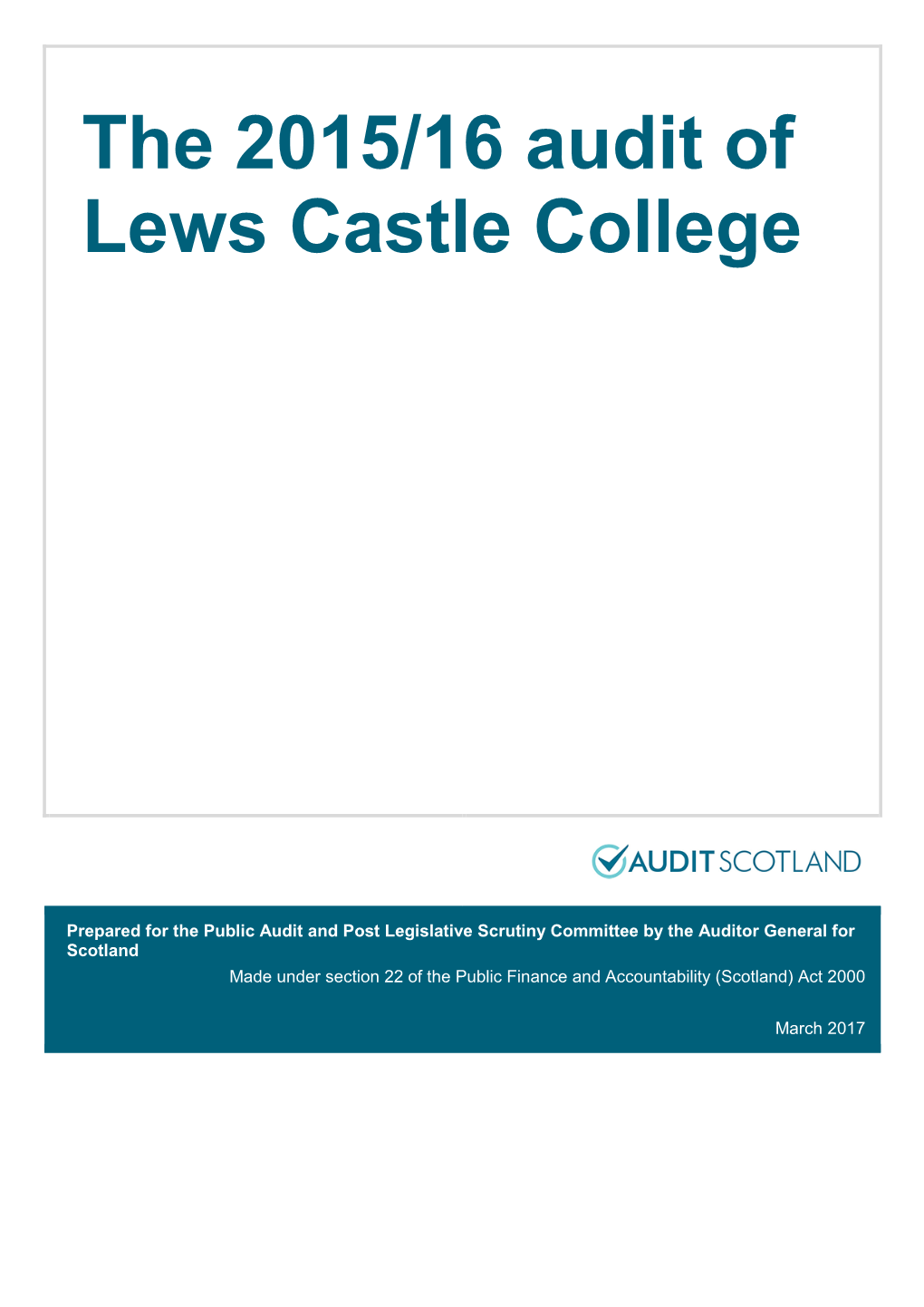 Lews Castle College