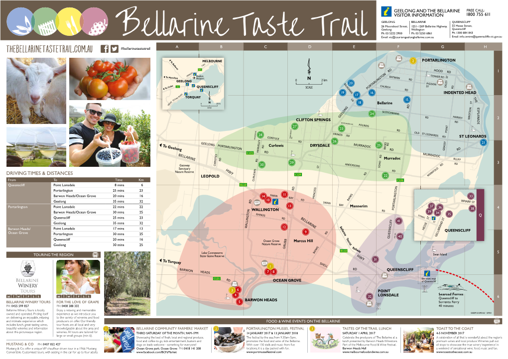 Geelong and the Bellarine Visitor Information