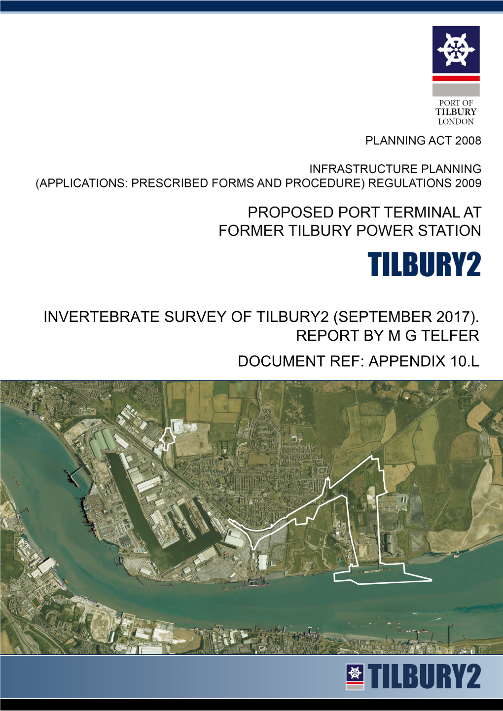 Invertebrate Survey of Tilbury2 (September 2017)