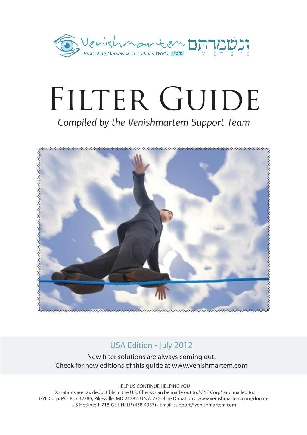 Filter Guide Compiled by the Venishmartem Support Team