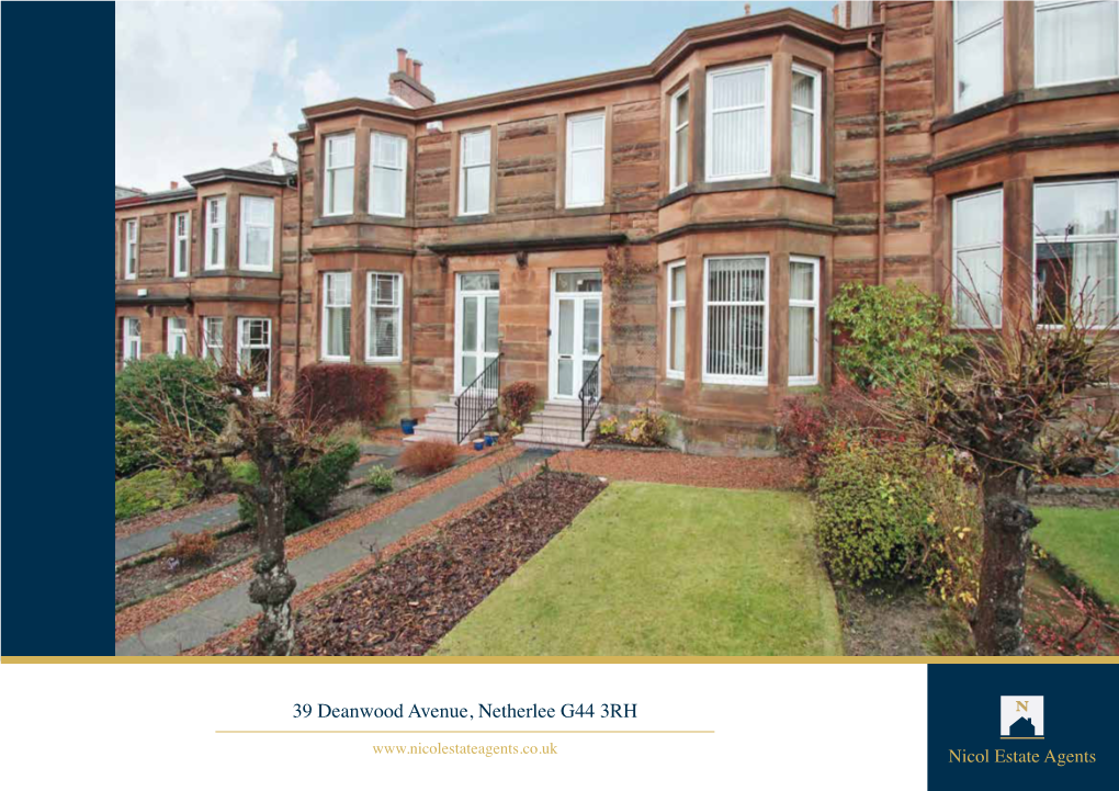 39 Deanwood Avenue, Netherlee G44 3RH