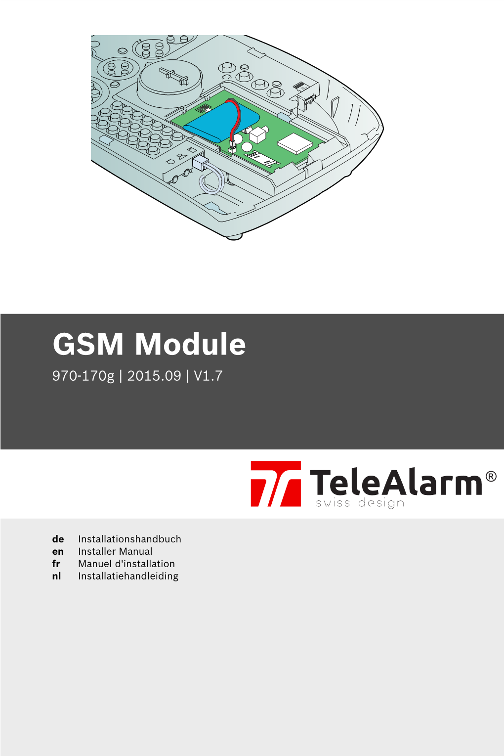 GSM Module 970-170G | 2015.09 | V1.7