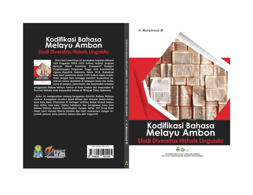 KODIFIKASI BAHASA MELAYU AMBON: Studi Diversitas Historis Linguistik”