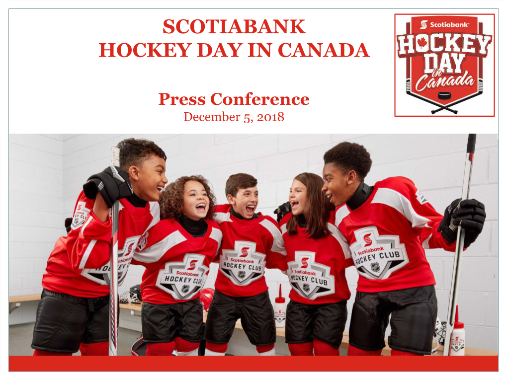 Scotiabank Hockey Day in Canada