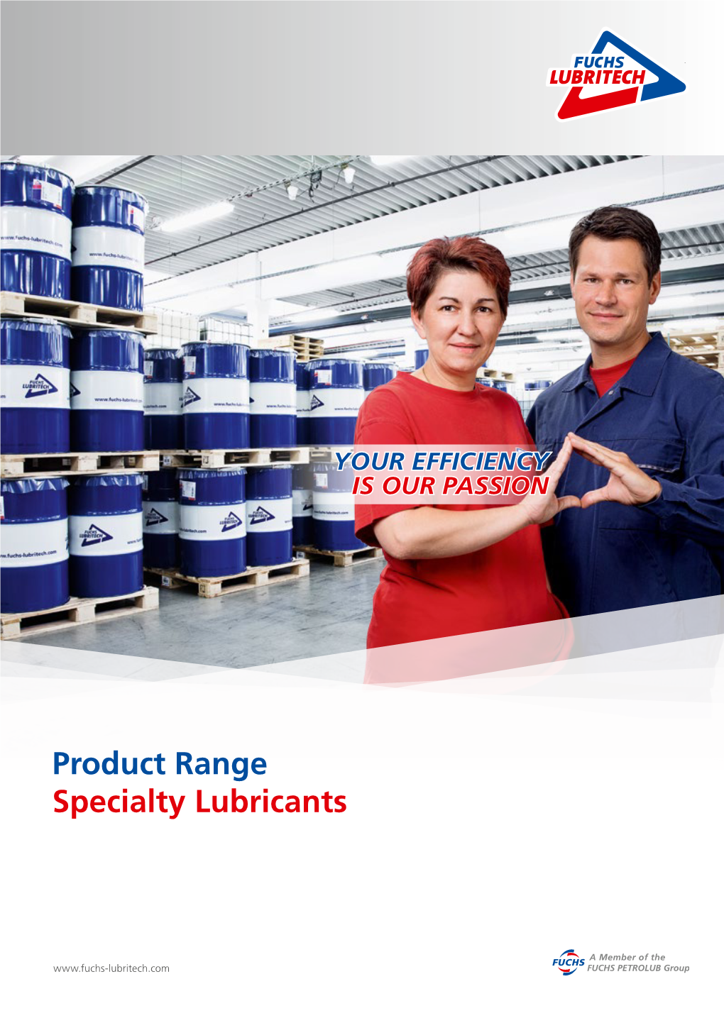 Product Range Specialty Lubricants