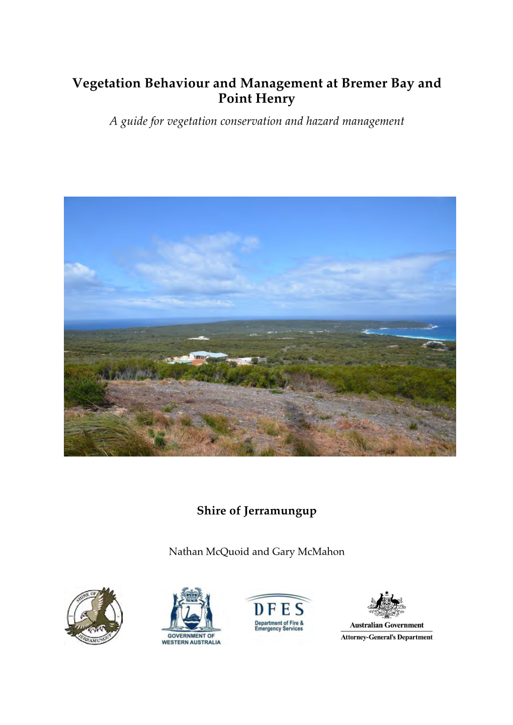 Bremer Bay Point Henry Vegetation Mapping and Management Project